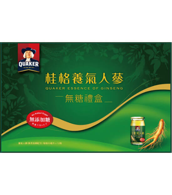 Quaker桂格養氣人蔘滋補液禮盒 無糖 12入 維康官方線上購物商城 全國醫院內最大醫療用品連鎖 維康 維護您的健康